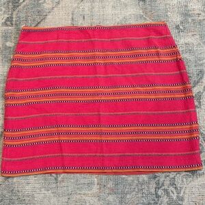 Gap Striped Mini Skirt